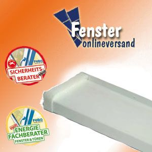 Fensterbank Aluminium Tiefe 195 mm weiß Außen Fensterbretter