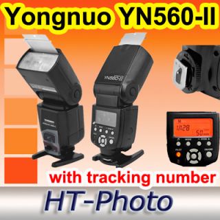 Yongnuo YN560 II YN560 II YN560II Flash Speedlite Nikon D90 D3100