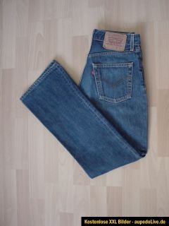 Schöne Levis 525 Bootcut Damen Jeanshose Jeans Hose blau Gr. W28