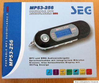 SEG MP53 256   Portable  Audioflash2.0 256  SEG