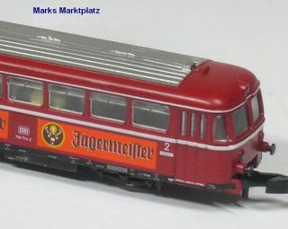 Schienenbus VT 98 Jägermeister DB Märklin 8831 neuw. OVP