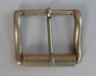 Boucles ceintures métal vieille argent 5x4.2cm pour lanière 40mm x1
