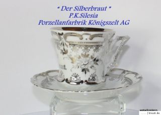 Jugendstil Silberhochzeit Der Silberbraut Königszelt P.K.Silesia