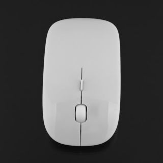 Ultra Thin Mini Wireless Optical Mouse Mice USB 2.4G 2.4GHz For