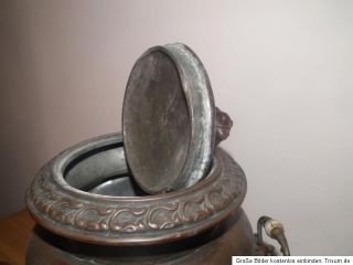 Dachbodenfund Antiker Kupfer Kessel Wasser Kessel Wasserkocher