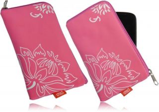 Schutzhülle Neopren Tasche Handytasche Pink für Sony Ericsson W595