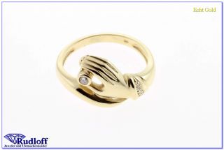 Brillant Damen Ring Gold 585 14 Karat 311584050010 W52