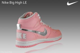 Le Gr.40,5 Schuhe hi Sneaker dunk rosa Textil 358858 602 #2581
