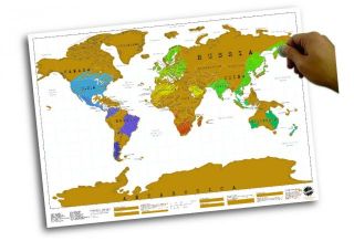 Weltkarte zum Selbstgestalten*Riesige Wand Karte *eigene Urlaubskarte