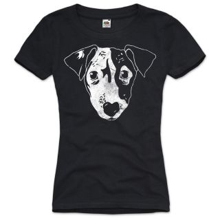 Vintage Dog T Shirt Hund Haustier Tier Gesicht jack russel terrier