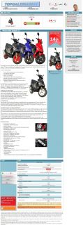 Motorroller Speedy 4T oder 4 weitere Modelle zur Wahl+DUO Handyvertrag