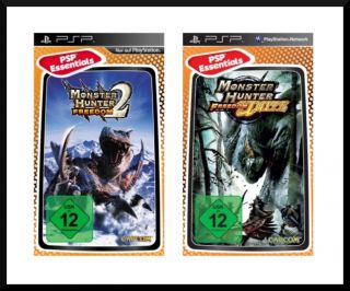 Monster Hunter Freedom 2 und Unite Doppelpack, PSP OVP