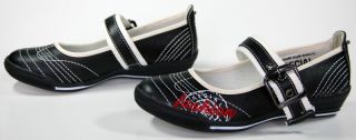 Damen Ballerina Schuhe Schwarz Blau Pumps fashion shoes Slipper
