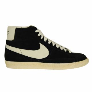 Mens Nike Blazer High Vintage Black Shoe Trainer (375722_001)
