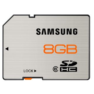 Samsung SDHC Card 8 GB Class 6