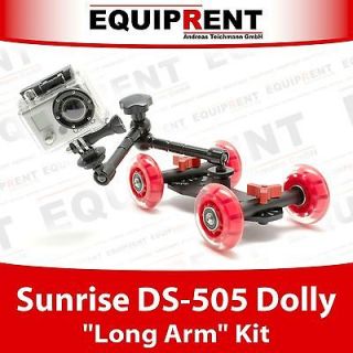 Sunrise DS 505 Table Glider Mini Dolly + 25cm Gelenkarm (Long Arm Kit