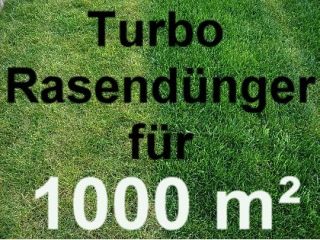 TURBO Rasendünger Dünger für 1000m² Langzeitwirkung NEU