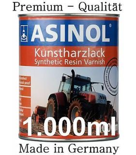 ASINOL CASE IH SCHWARZ Kunstharzlack 1.000ml Farbe