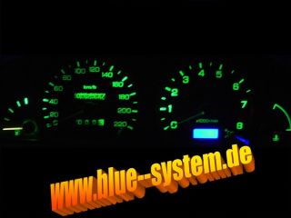 Tacho Umbauset Blau Mazda 626 GF/GW MPV 2 II KEIN LÖTEN