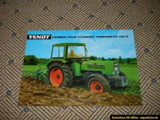 Original Fendt Farmer Turbomatic 105 S Prospekt