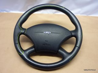 Lenkrad Lenk Rad steering wheel mit Airbag aus einem Ford Focus 1.8