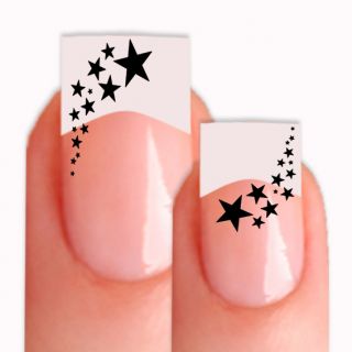 Nail Tattoo Sticker SL 642 34 Stk in 3 Größen Sterne