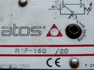 Atos MAP 160/20 elektromagnetisches Ventil