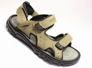 NEU Herren Jungen Leder Trekking Sandalen Outdoorsandale Sandal Schuhe