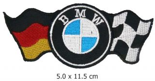 MM098 BMW Motorrad Deutsche Aufbügler Aufnäher PATCH