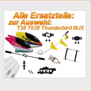 T38 T638 Alle Ersatzteile, Thunderbird MJX RC Helikopter Rotorblätter