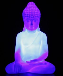 LED Buddha Ledlampe Lampe Leuchte mit Farbwechsler Farbwechsel 19 cm