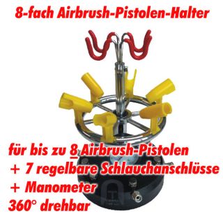 Produktbeschreibung AT  Airbrush Holder AT AH 03 (für bis zu 8