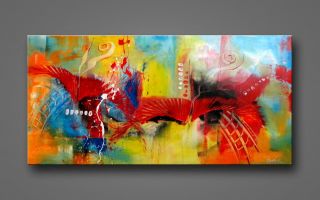 BRATIS / UNIKAT Acryl Bilder Gemälde Kunst abstrakt 636