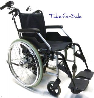 Alber Viamobil V10 mit Rollstuhl Meyra 1 750 SB46 V15 Schiebehilfe