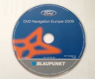 Ford NX NAVIGATION DVD 2009 Deutschland   Europa FOCUS COUGAR MONDEO S