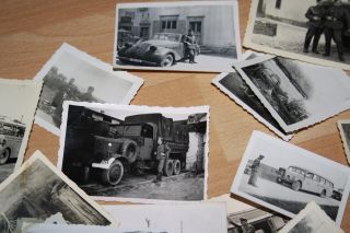 Top Fotokonvolut WH Fahrzeuge 20x Stück Panzer Technick LKW