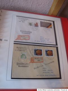 Briefmarken DDR, toller Nachlass mit VD Alben und dazu Lagerbücher