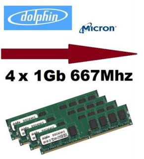 Dolphin 4GB 4x 1Gb Ram DDR2 Speicher 240pin Memory Desktop Speicher Pc