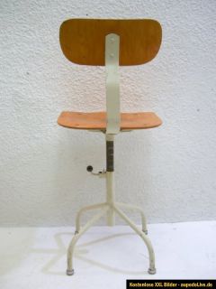 Arbeitsstuhl Industrie Stuhl Bauhaus Design Baisch Maquet Ära