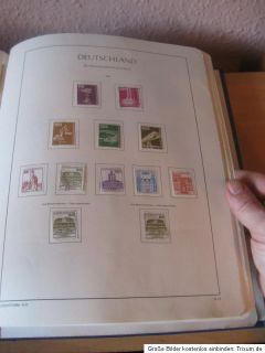 Briefmarken BRD, toller Nachlass mit VD Alben und dazu Lagerbücher