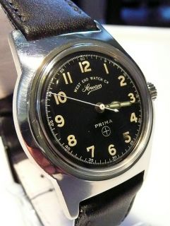Herren Uhr West end Watch Co Sowar Prima Handaufzug Kaliber 676