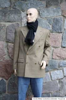 VALENTINO Sakko Blazer Jacket Gr. 50 52 braun Schurwolle
