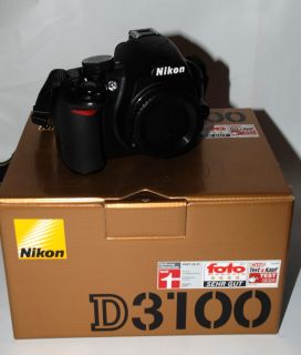 Nikon D3100 Body (Gehäuse) 14.2MP DSLR Camera   sehr guter Zustand