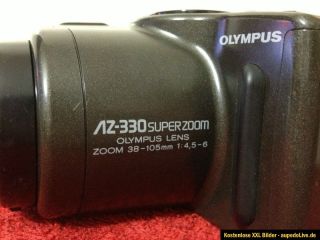 Olympus AZ 330 super zoom 35mm fotoapparat vollfunktionsfähig