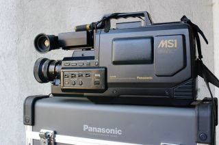 Panasonic SVHS MS1 with Movie System Case