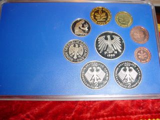 913 Kursmünzensatz DM Bundesrepublik Deutschland 1989 J PP