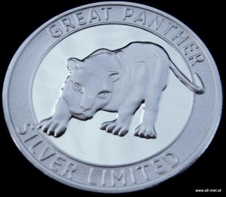 Great Panther Silver Ltd. 1oz.tr. 999fine Silberbarren