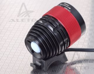 1800Lm CREE XM L XML T6 LED Zoomable Bicycle Headlamp Rechargeable