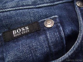 NEU   HUGO BOSS Jeans TEXAS 31/34 blau Hose DENIM Black Label 50214958