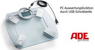 ADE AMELIE KÖRPERFETT WAAGE USB KABEL FÜR PC PERSONENWAAGE